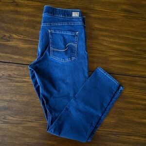 Signature by Levi Strauss Women's Deep Blue Skinny Jeans